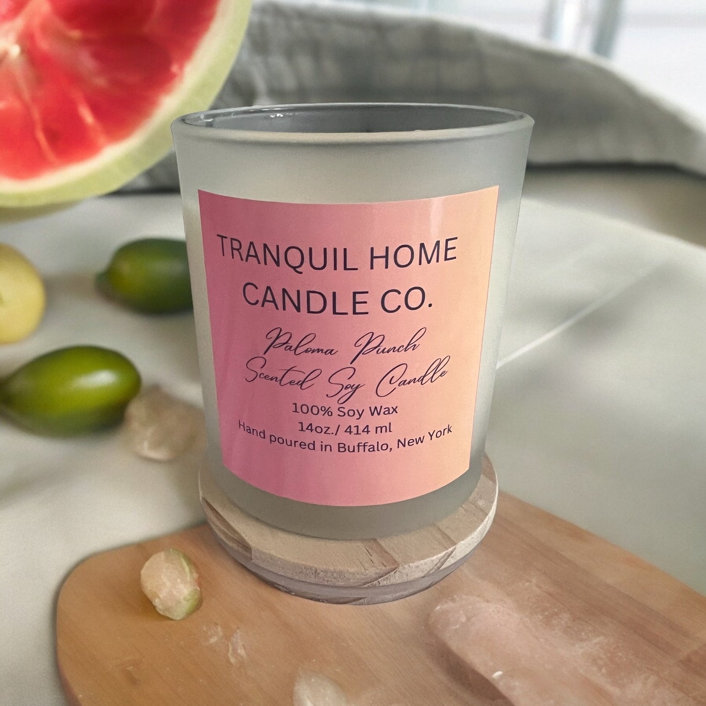 Paloma Punch 2 Wick Soy Candle