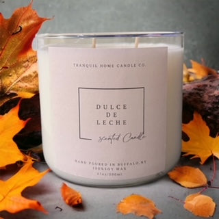 DULCE DE LECHE 17OZ, TWO WICK SCENTED CANDLE