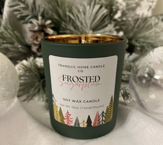 Frosted Sugarplum 10oz. Scented Soy Candle