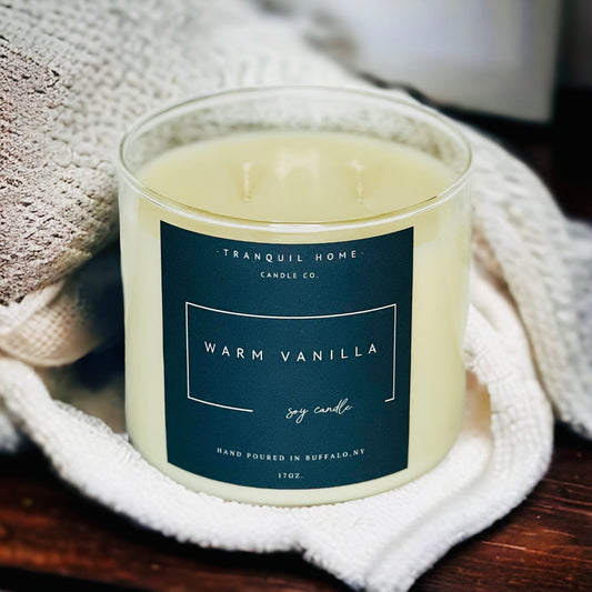 Warm Vanilla Soy Candle