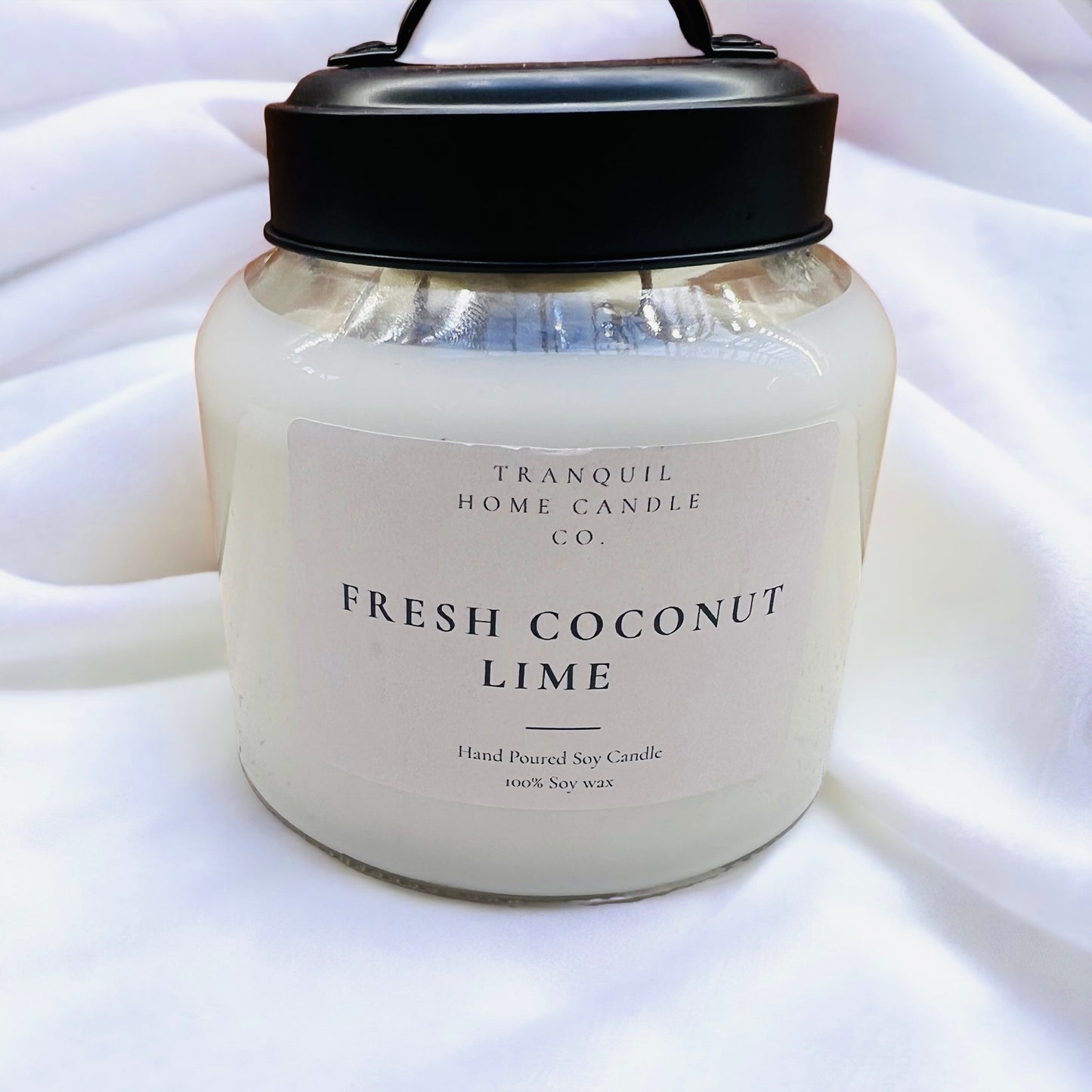 FRESH COCONUT LIME SOY CANDLE