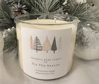 Tis The Season 17oz. Two Wick Scented Candle