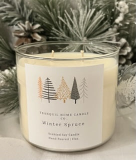 Winter Spruce 17oz. Two Wick Scented Candle